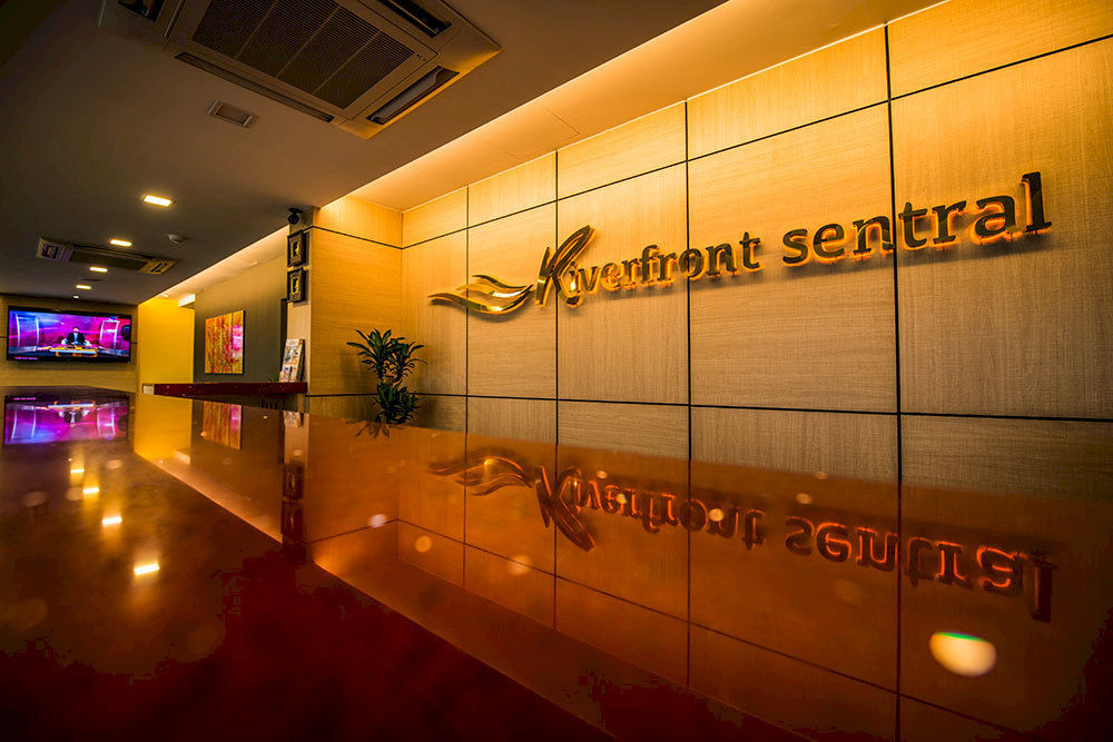 Riverfront Sentral Hotel Malacca Exterior foto